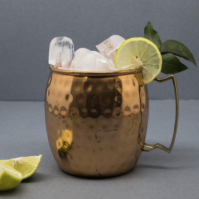 Copper Mugs Set of 2