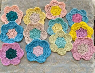 Crochet Handmade Coffee cup Coasters